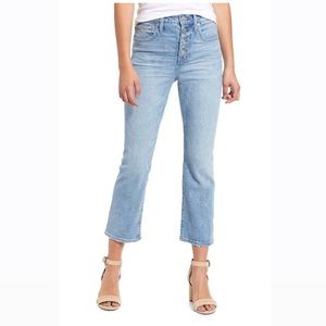BNWT madewell Cali Demi crop bootcut jeans